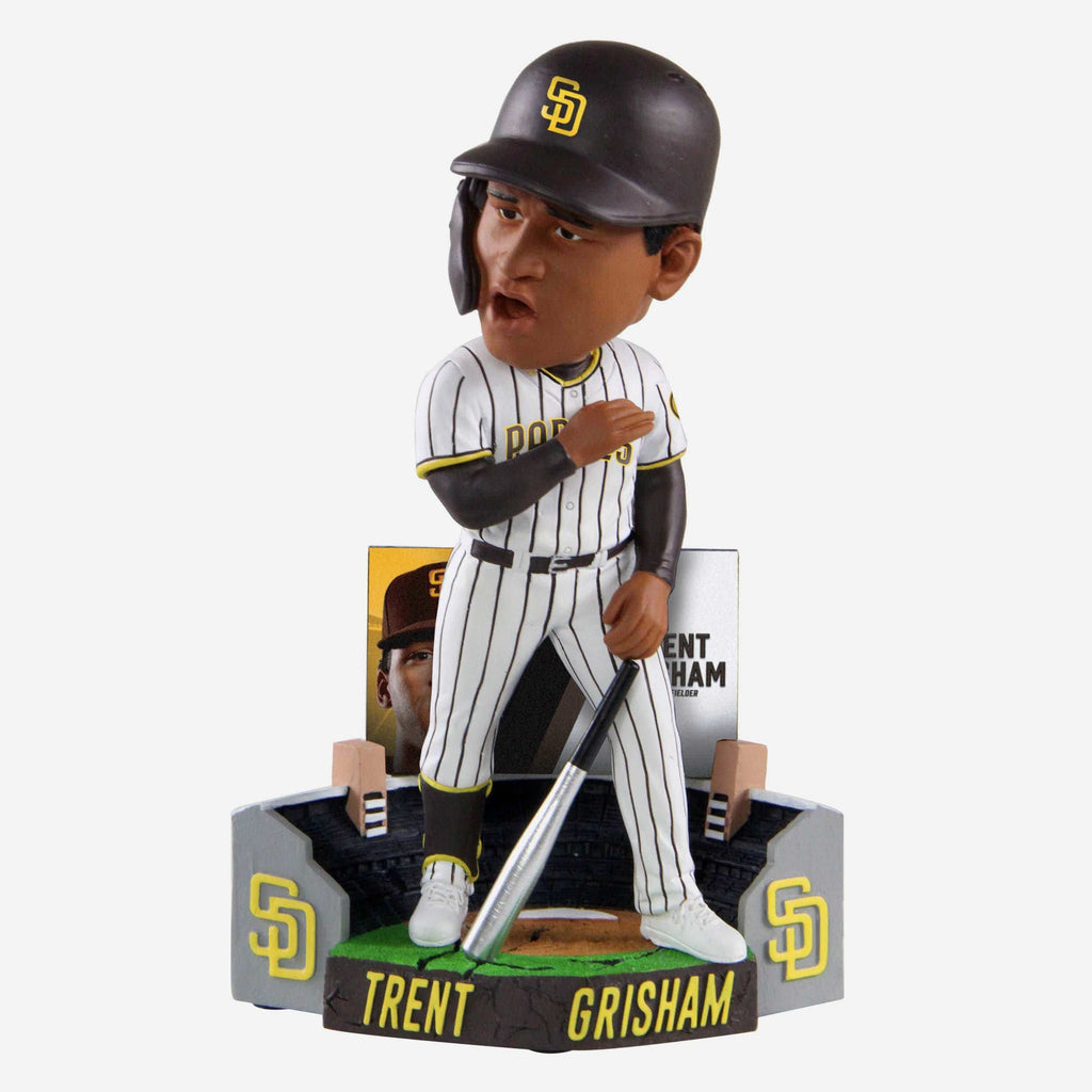 Trent Grisham San Diego Padres Ambassador Bat Flip Bobblehead FOCO - FOCO.com