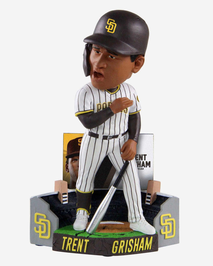 Trent Grisham San Diego Padres Ambassador Bat Flip Bobblehead FOCO - FOCO.com