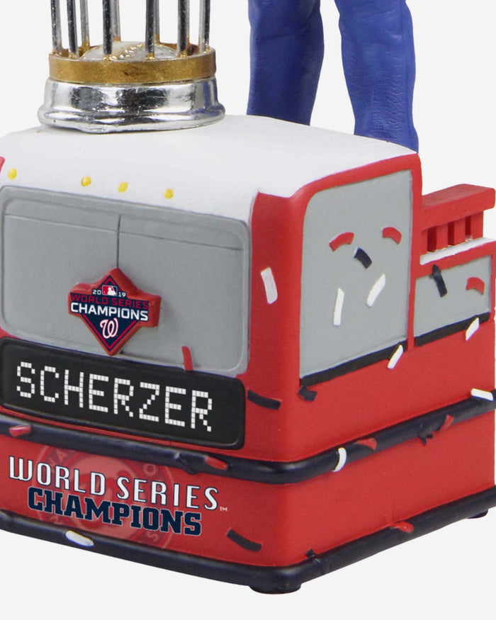 Max Scherzer Washington Nationals 2019 World Series Champions The Belt Bobblehead FOCO - FOCO.com