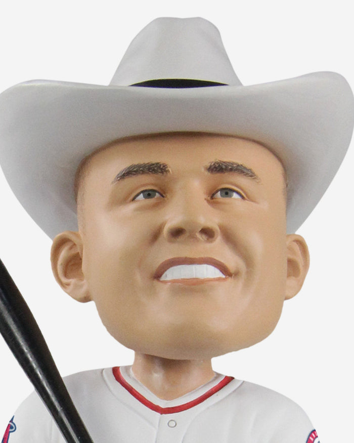 Mike Trout Los Angeles Angels Cowboy Homer Hat Bobblehead FOCO - FOCO.com