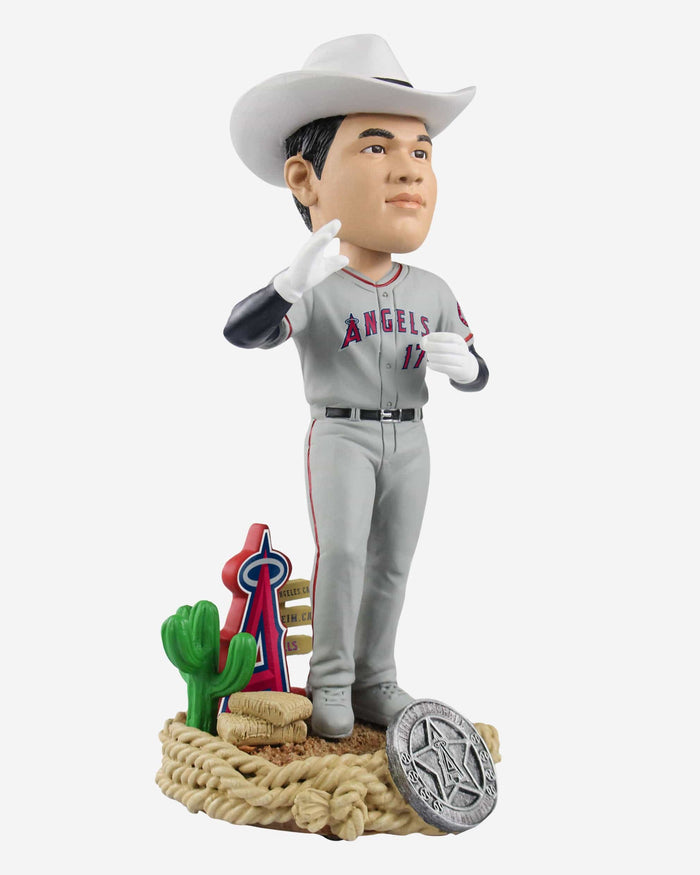 Shohei Ohtani Los Angeles Angels Cowboy Homer Hat Bobblehead FOCO - FOCO.com