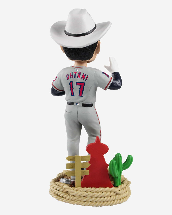 Shohei Ohtani Los Angeles Angels Cowboy Homer Hat Bobblehead FOCO - FOCO.com