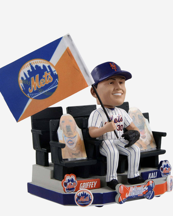 Michael Conforto New York Mets Cardboard Dogs Cutout Bobblehead FOCO - FOCO.com