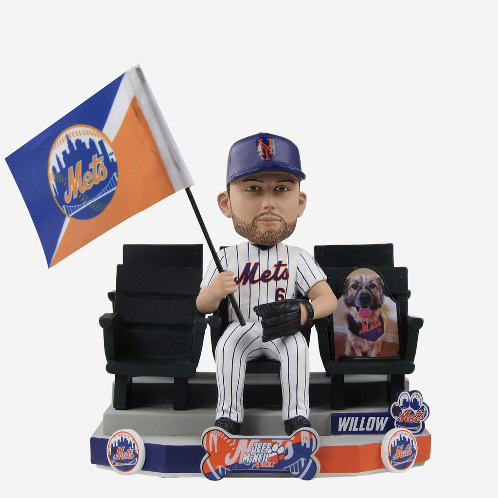 Jeff McNeil New York Mets Cardboard Dogs Cutout Bobblehead FOCO - FOCO.com