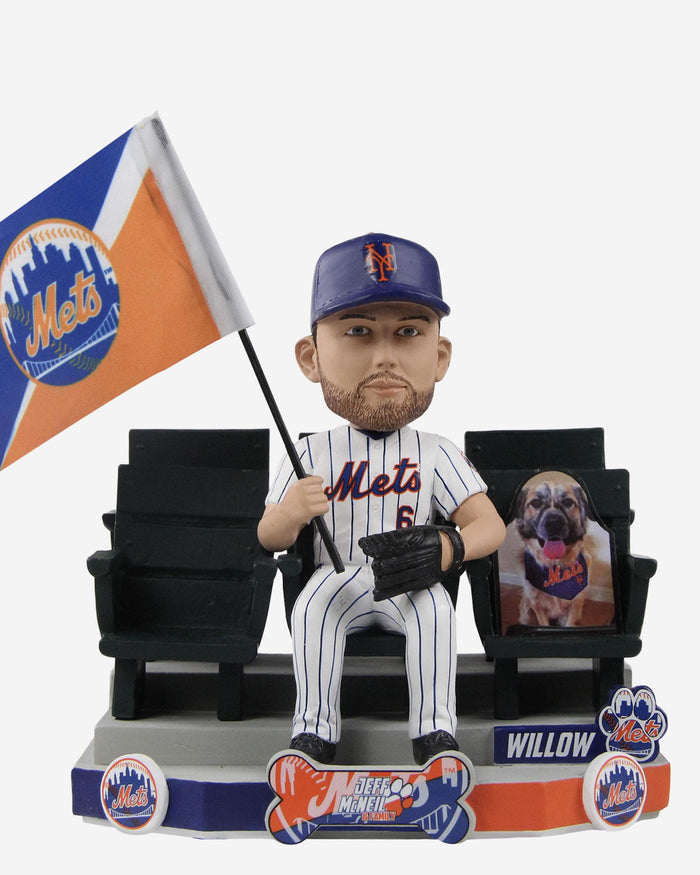 Jeff McNeil New York Mets Cardboard Dogs Cutout Bobblehead FOCO - FOCO.com