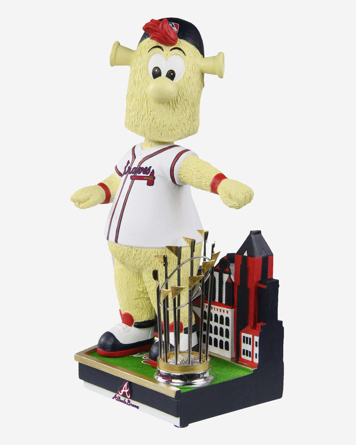 Blooper Atlanta Braves Celebration Dynamic Duo Mascot Bobblehead FOCO - FOCO.com