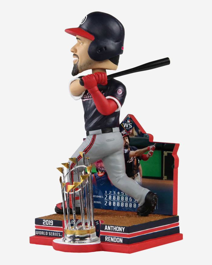 Anthony Rendon Washington Nationals 2019 World Series Champions Moment Bobblehead FOCO - FOCO.com