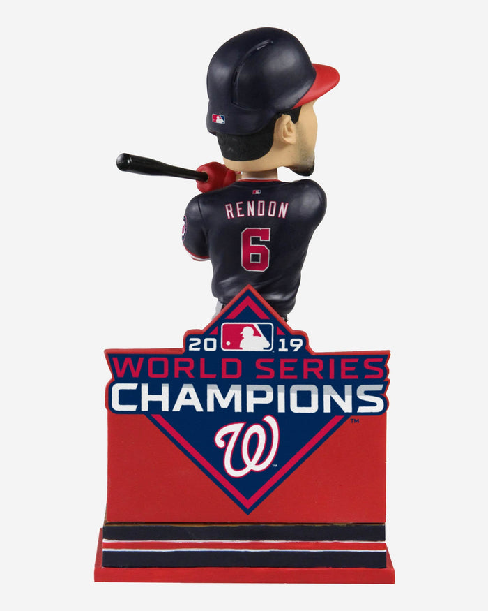 Anthony Rendon Washington Nationals 2019 World Series Champions Moment Bobblehead FOCO - FOCO.com