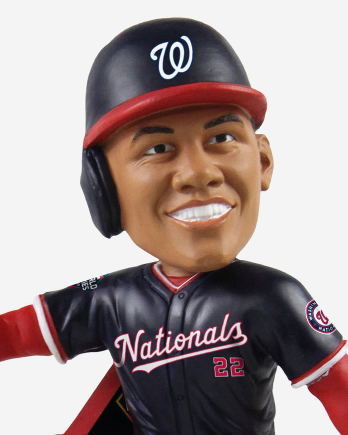 Juan Soto Washington Nationals 2019 World Series Champions Moment Bobblehead FOCO - FOCO.com