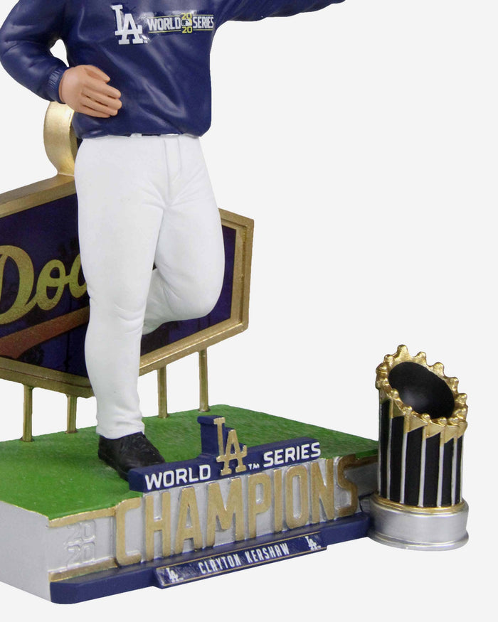 Clayton Kershaw Los Angeles Dodgers 2020 World Series Champions First Ring Bobblehead FOCO - FOCO.com