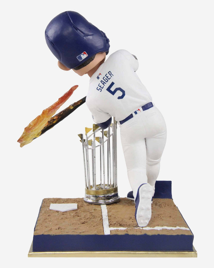 Corey Seager Los Angeles Dodgers 2020 World Series Champions Hot Bat Bobblehead FOCO - FOCO.com