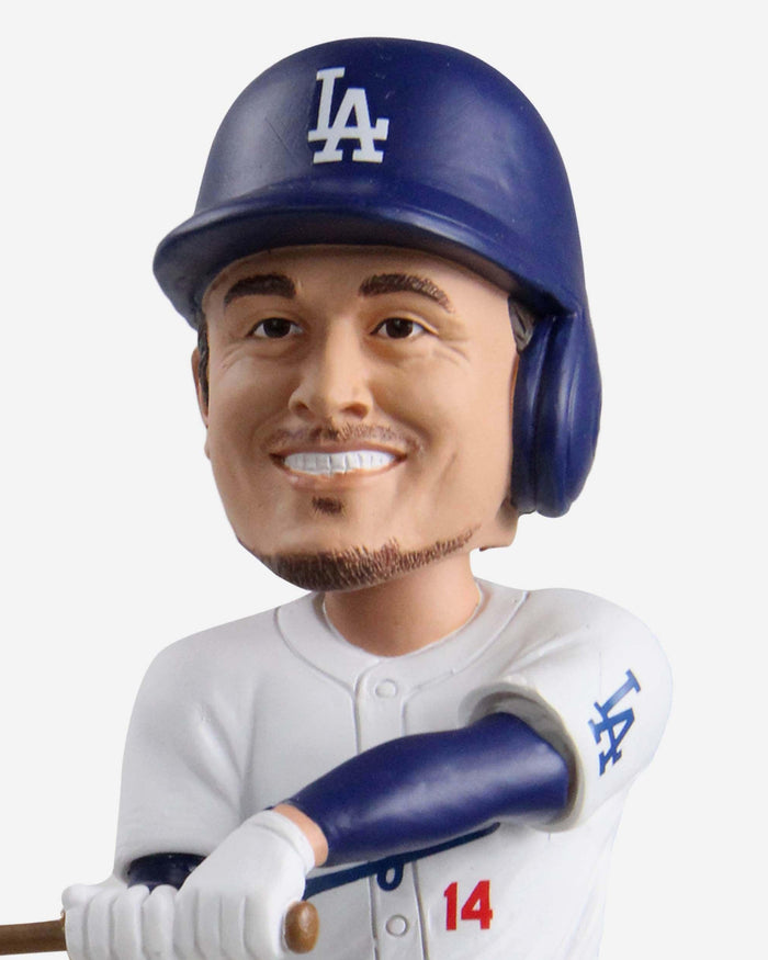 Enrique Hernandez Los Angeles Dodgers 2020 World Series Champions Trophy Moment Bobblehead FOCO - FOCO.com