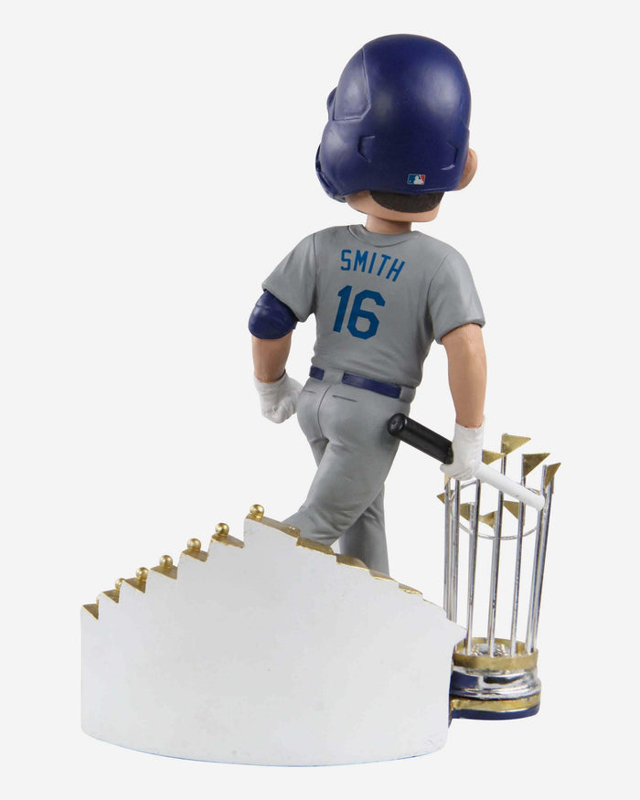 Will Smith Los Angeles Dodgers 2020 World Series Champions Moment Bobblehead FOCO - FOCO.com