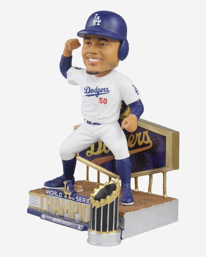 Mookie Betts Los Angeles Dodgers 2020 World Series Champions Sliding Home Bobblehead FOCO - FOCO.com