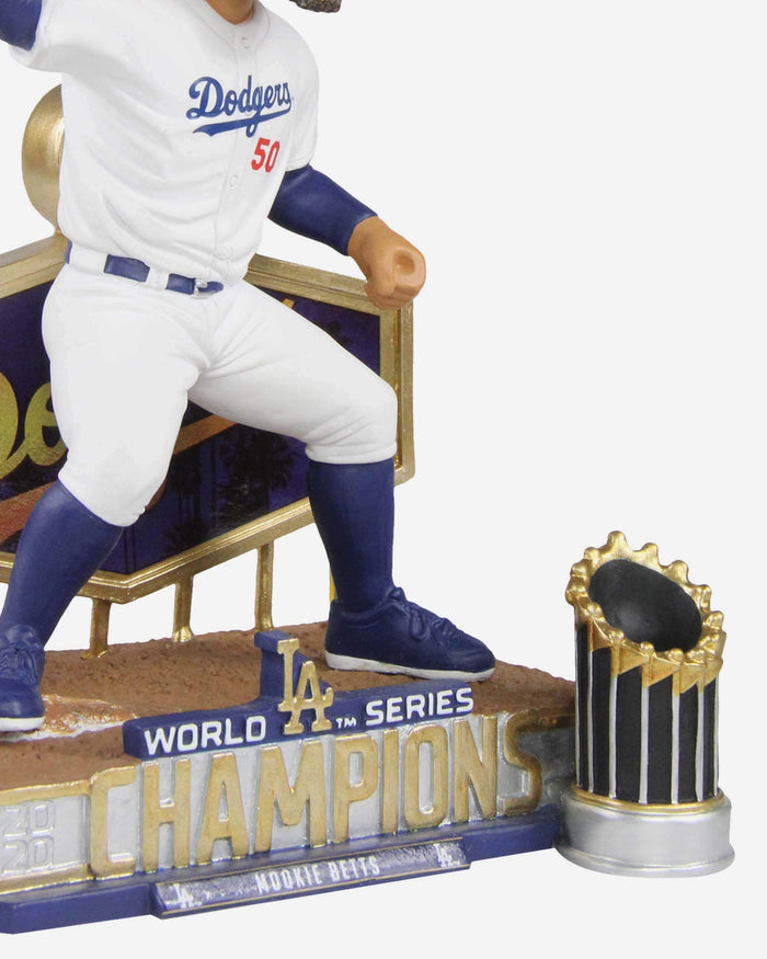 Mookie Betts Los Angeles Dodgers 2020 World Series Champions Sliding Home Bobblehead FOCO - FOCO.com