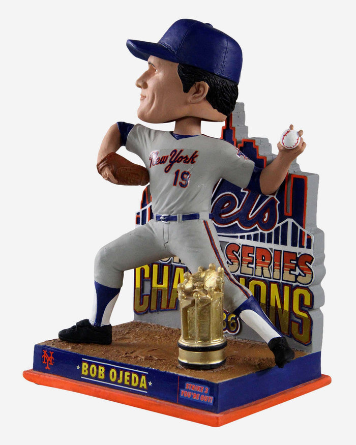 Bob Ojeda New York Mets 1986 World Series Champions Bobblehead FOCO - FOCO.com