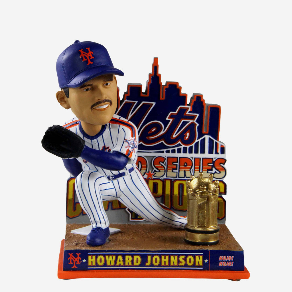 Howard Johnson New York Mets 1986 World Series Champions Bobblehead FOCO - FOCO.com
