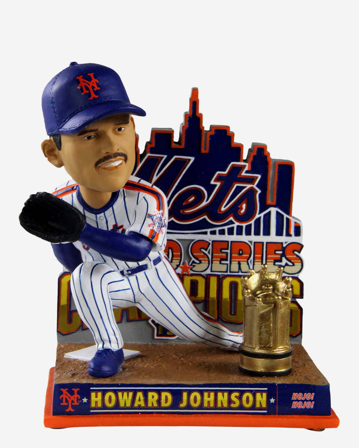 Howard Johnson New York Mets 1986 World Series Champions Bobblehead FOCO - FOCO.com