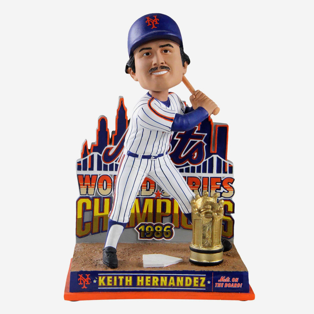 Keith Hernandez New York Mets 1986 World Series Champions Bobblehead FOCO - FOCO.com