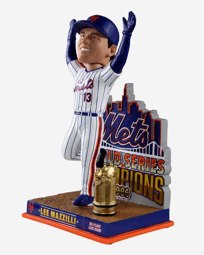 Lee Mazzilli New York Mets 1986 World Series Champions Bobblehead FOCO - FOCO.com