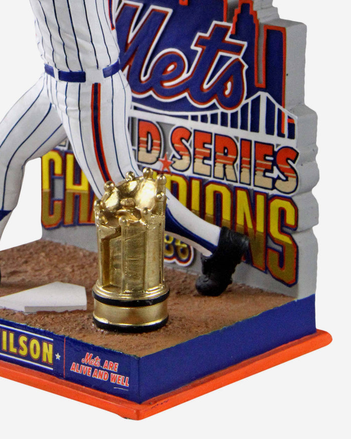 Mookie Wilson New York Mets 1986 World Series Champions Bobblehead FOCO - FOCO.com