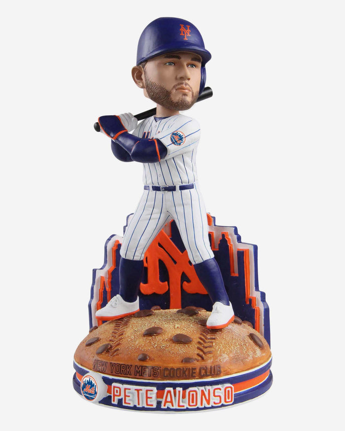 Pete Alonso New York Mets Cookie Club Bobblehead FOCO - FOCO.com