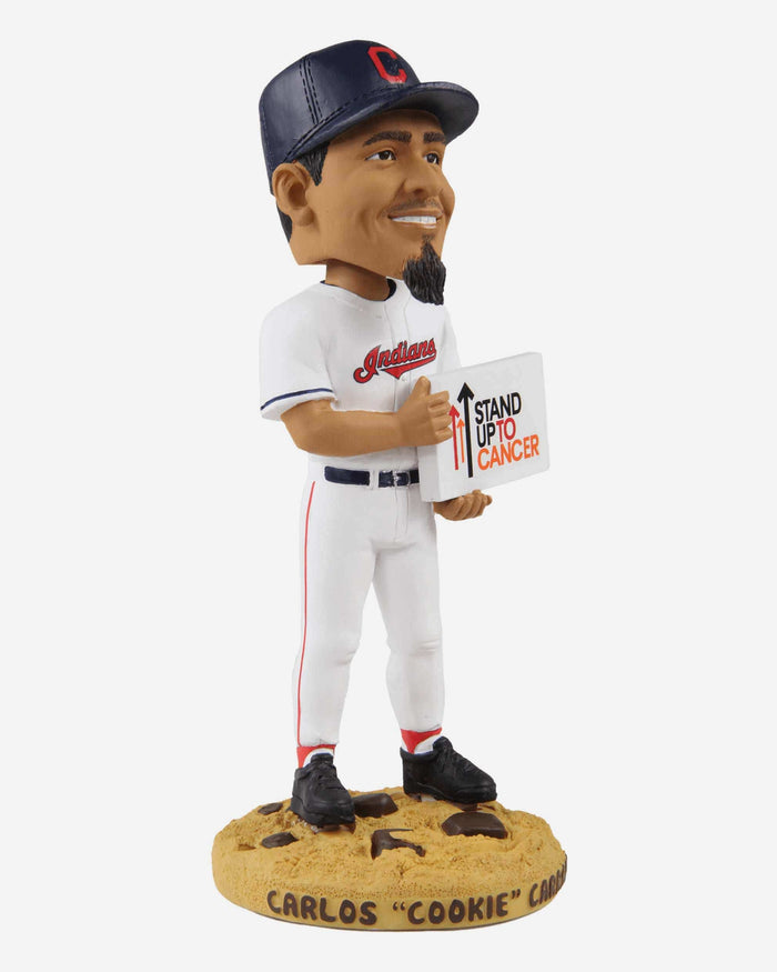 Carlos Carrasco Cleveland Guardians Cookie Base Bobblehead FOCO - FOCO.com