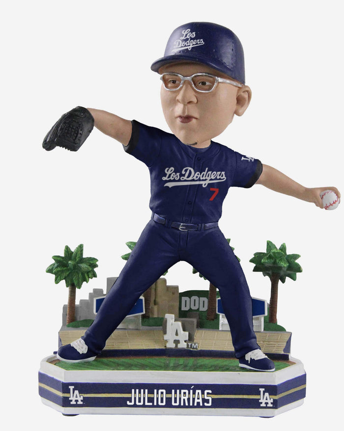 Julio Urias Los Angeles Dodgers City Connect Bobblehead FOCO - FOCO.com