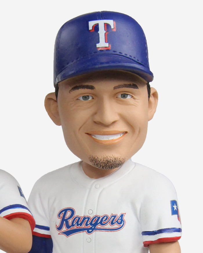 Corey Seager & Marcus Semien Texas Rangers Dual Next Stop Bobblehead FOCO - FOCO.com