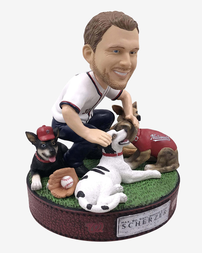 Max Scherzer Washington Nationals Dogs Bobblehead FOCO - FOCO.com