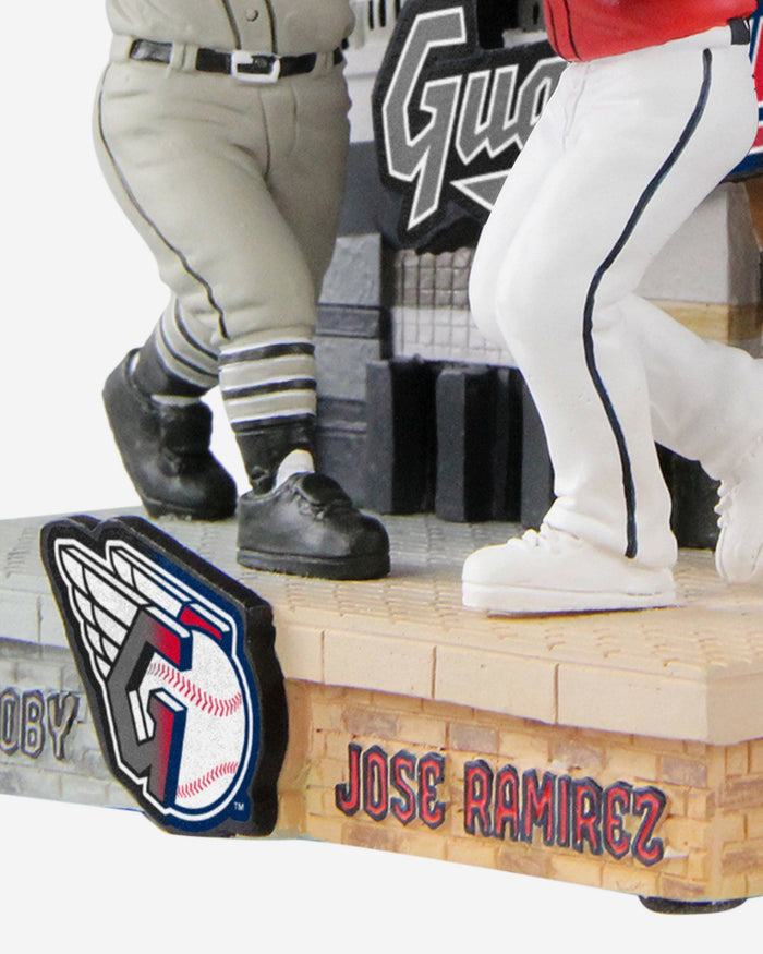 Larry Doby & Jose Ramirez Cleveland Guardians Then and Now Bobblehead FOCO - FOCO.com