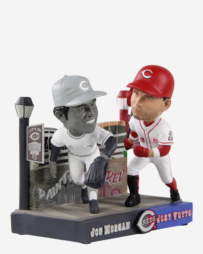 Joe Morgan & Joey Votto Cincinnati Reds Then And Now Bobblehead FOCO - FOCO.com