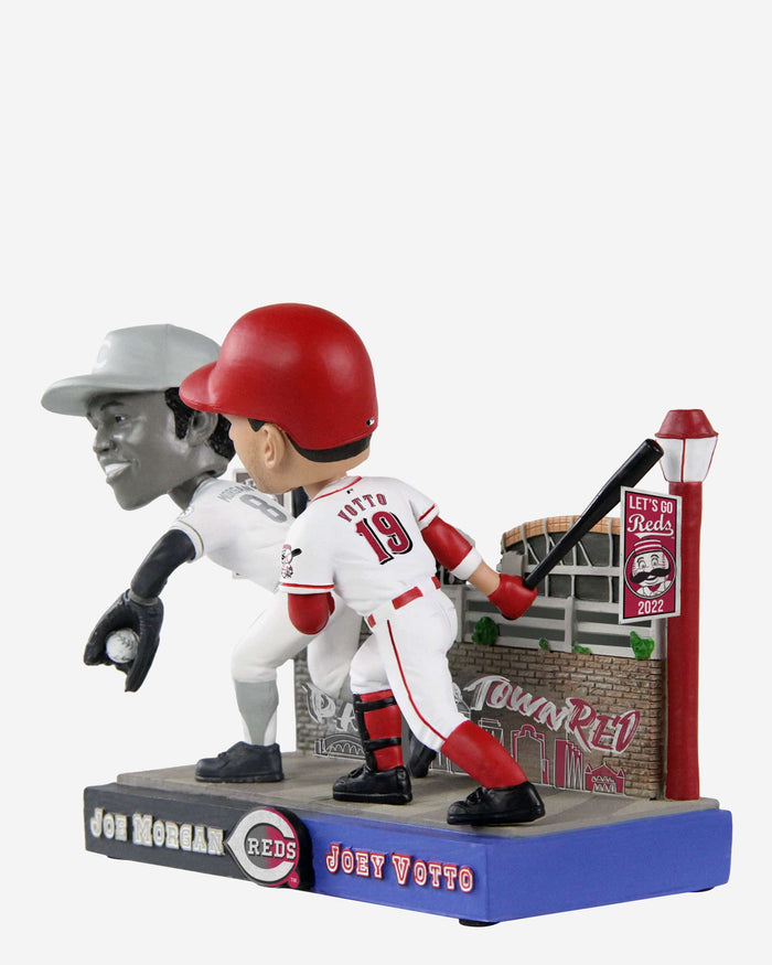 Joe Morgan & Joey Votto Cincinnati Reds Then And Now Bobblehead FOCO - FOCO.com