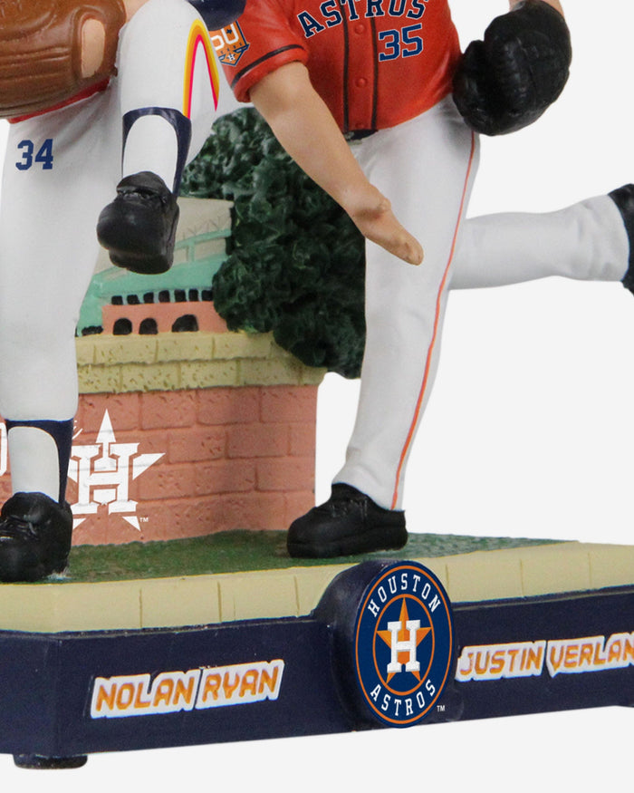 Nolan Ryan & Justin Verlander Houston Astros Then and Now Bobblehead FOCO - FOCO.com