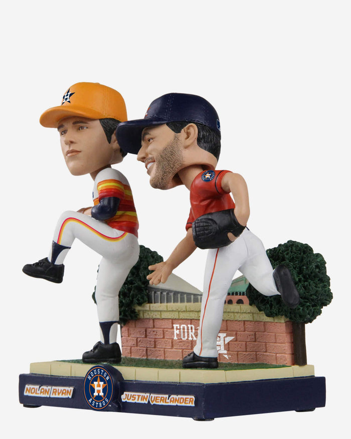 Nolan Ryan & Justin Verlander Houston Astros Then and Now Bobblehead FOCO - FOCO.com