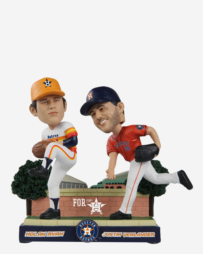 Nolan Ryan & Justin Verlander Houston Astros Then and Now Bobblehead FOCO - FOCO.com