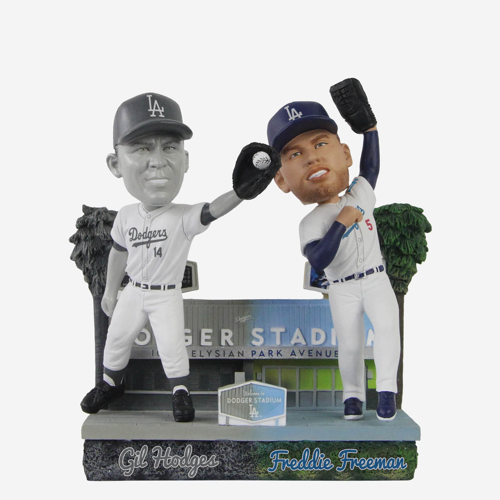 Gil Hodges & Freddie Freeman Los Angeles Dodgers Then and Now Bobblehead FOCO - FOCO.com