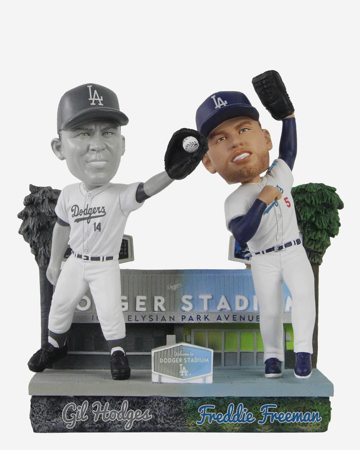 Gil Hodges & Freddie Freeman Los Angeles Dodgers Then and Now Bobblehead FOCO - FOCO.com