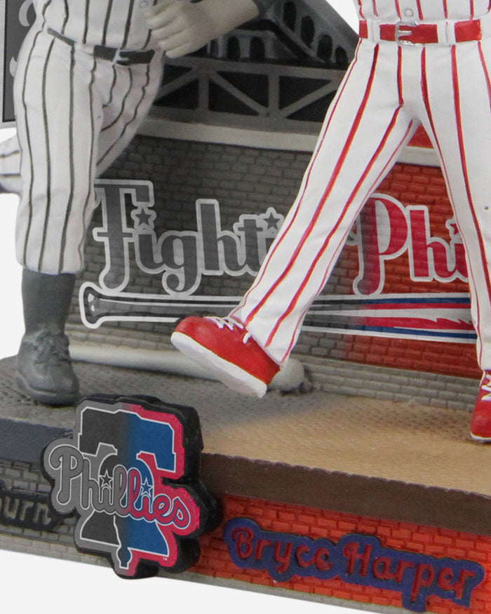 Richie Ashburn & Bryce Harper Philadelphia Phillies Then And Now Bobblehead FOCO - FOCO.com