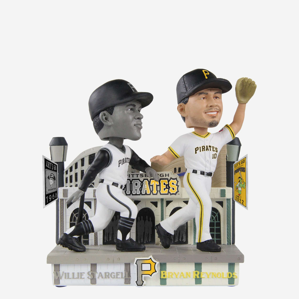 Willie Stargell & Bryan Reynolds Pittsburgh Pirates Then And Now Bobblehead FOCO - FOCO.com