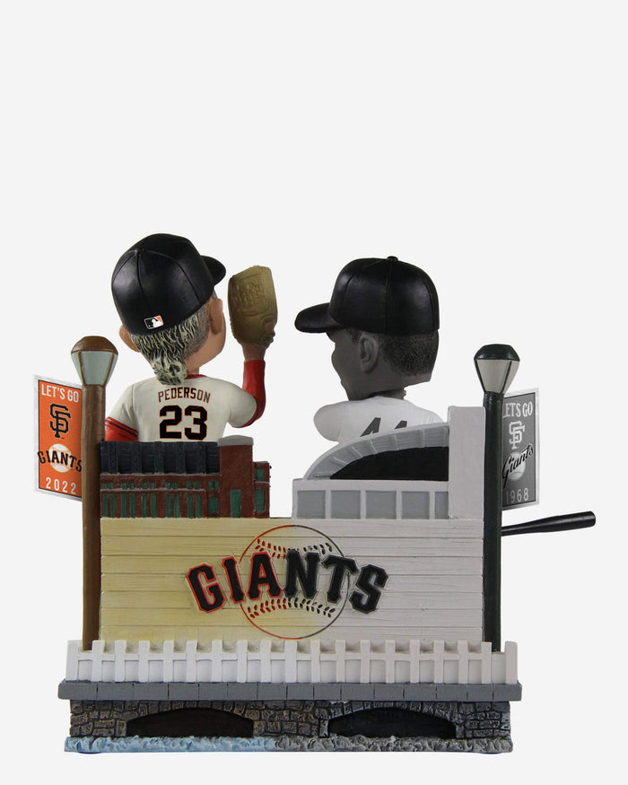 Willie McCovey Joc Pederson San Francisco Giants Then And Now Bobblehead FOCO - FOCO.com