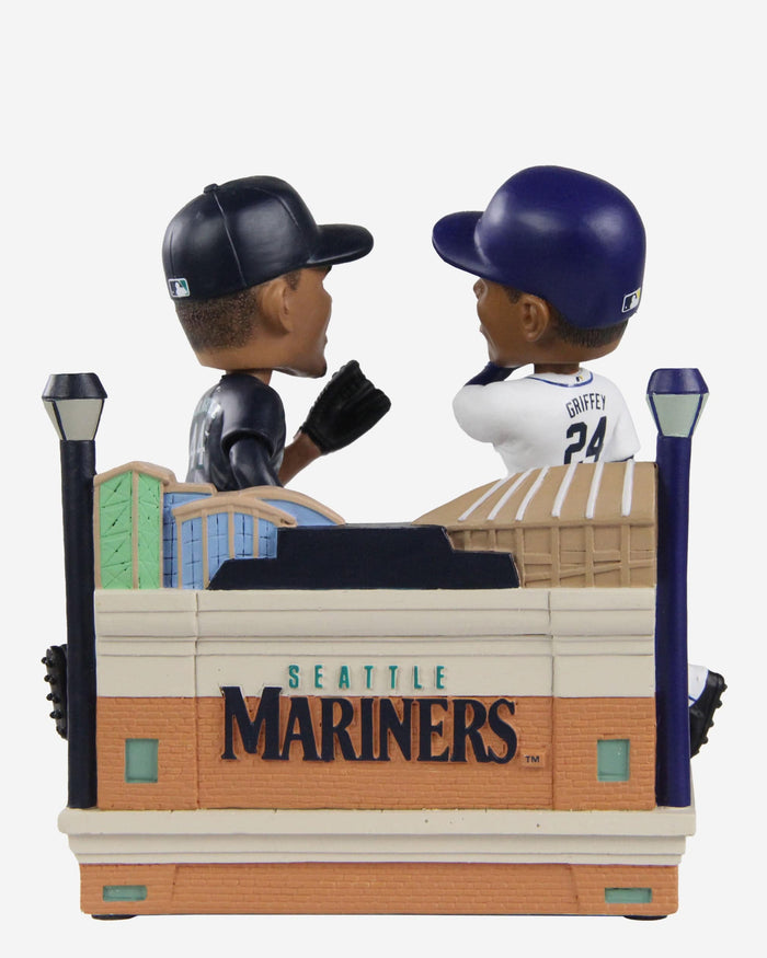 Julio Rodriguez & Ken Griffey Jr Seattle Mariners Then and Now Bobblehead FOCO - FOCO.com