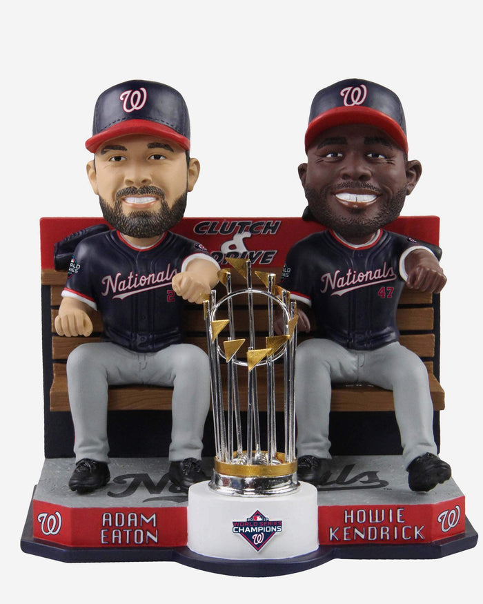 Howie Kendrick & Adam Eaton Washington Nationals 2019 World Series Champions Dual Driving Bobblehead FOCO - FOCO.com