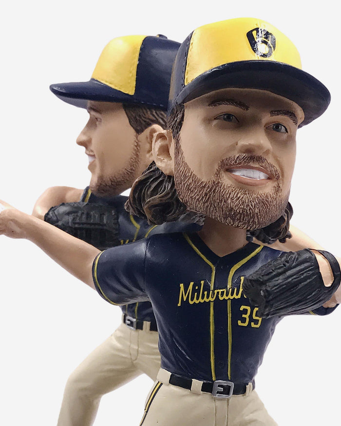 Corbin Burnes & Josh Hader Milwaukee Brewers No Hitter Dual Bobblehead FOCO - FOCO.com