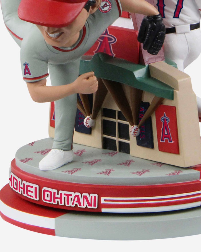 Shohei Ohtani Los Angeles Angels Dual Spinning Bobblehead FOCO - FOCO.com