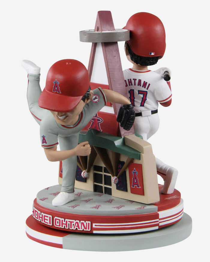 Shohei Ohtani Los Angeles Angels Dual Spinning Bobblehead FOCO - FOCO.com