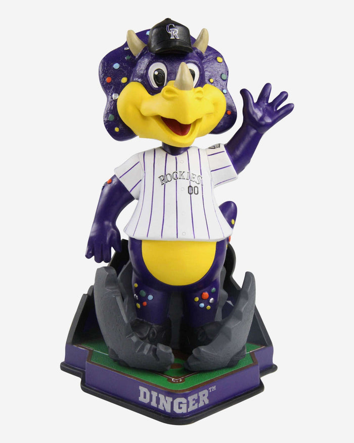 Dinger Colorado Rockies Mascot Egg Shells Bobblehead FOCO - FOCO.com