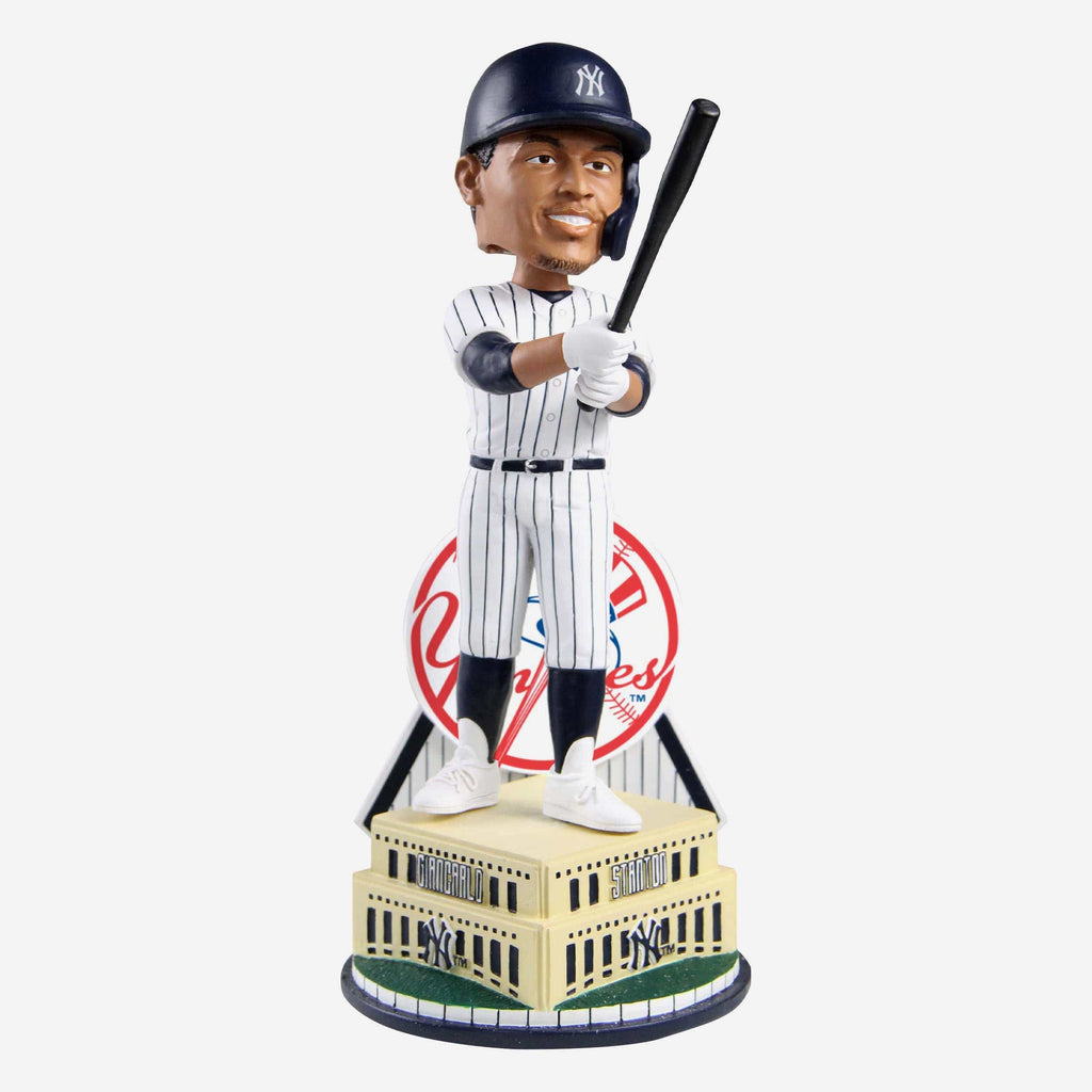 Giancarlo Stanton New York Yankees Stadium Facade Bobblehead FOCO - FOCO.com