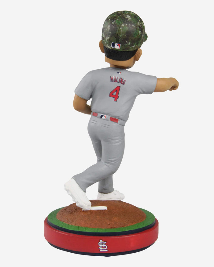 Yadier Molina St Louis Cardinals First Career Pitching Appearance Bobblehead FOCO - FOCO.com