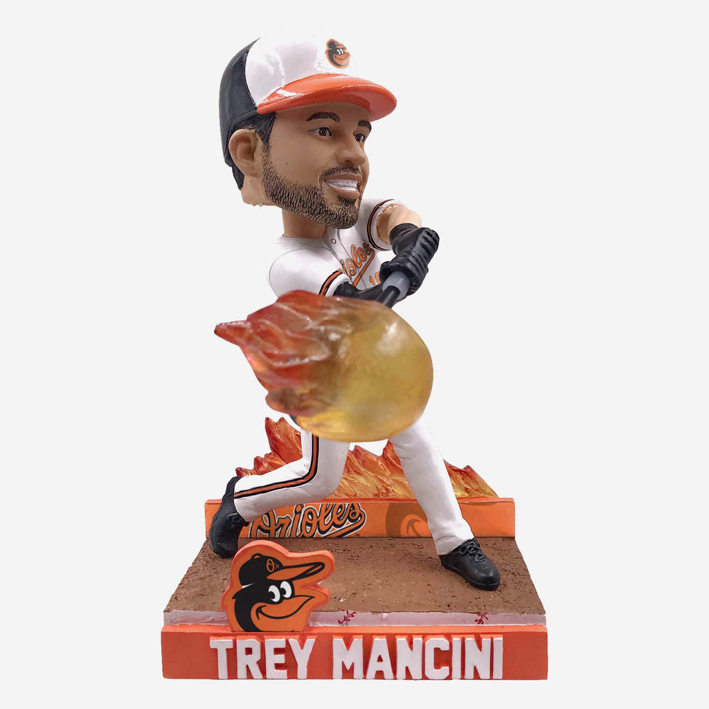 Trey Mancini Baltimore Orioles On Fire Bobblehead FOCO - FOCO.com
